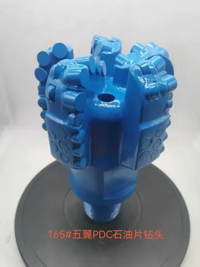 5-Blade PDC Drill Bit for Oil & Gas Well High Efficiency